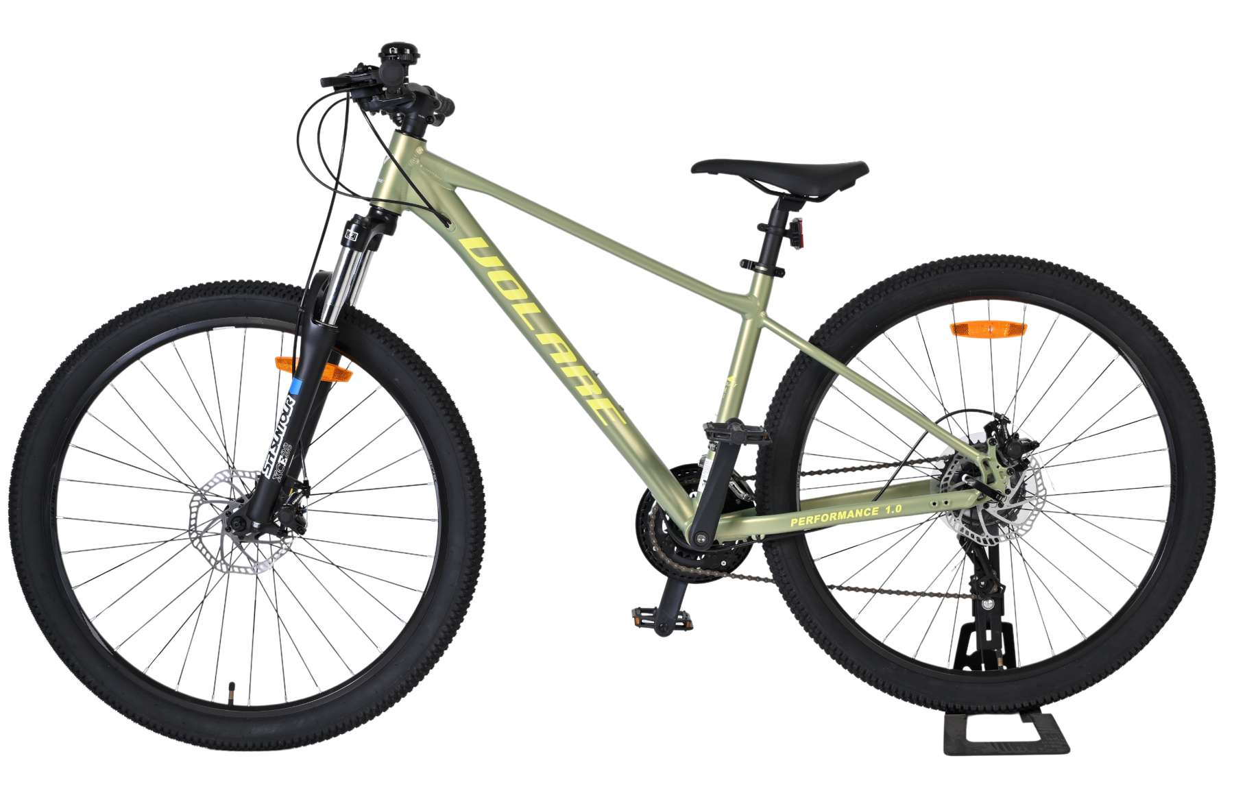 Volare X-Trail MTB – Jongens – 27,5 inch - XS – Groen – 21 speed 9 Volare X-Trail MTB – Jongens – 27,5 inch - XS – Groen – 21 speed - Afbeelding 9