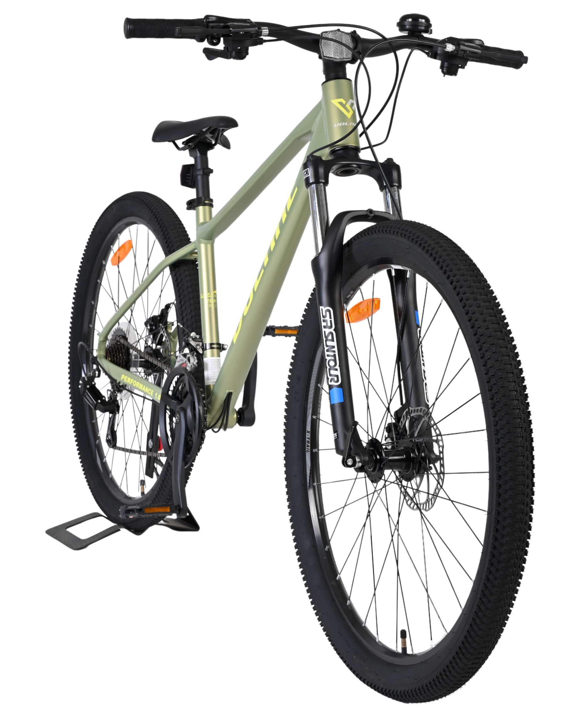 Volare X-Trail MTB – Jongens – 27,5 inch - XS – Groen – 21 speed 7 Volare X-Trail MTB – Jongens – 27,5 inch - XS – Groen – 21 speed - Afbeelding 7