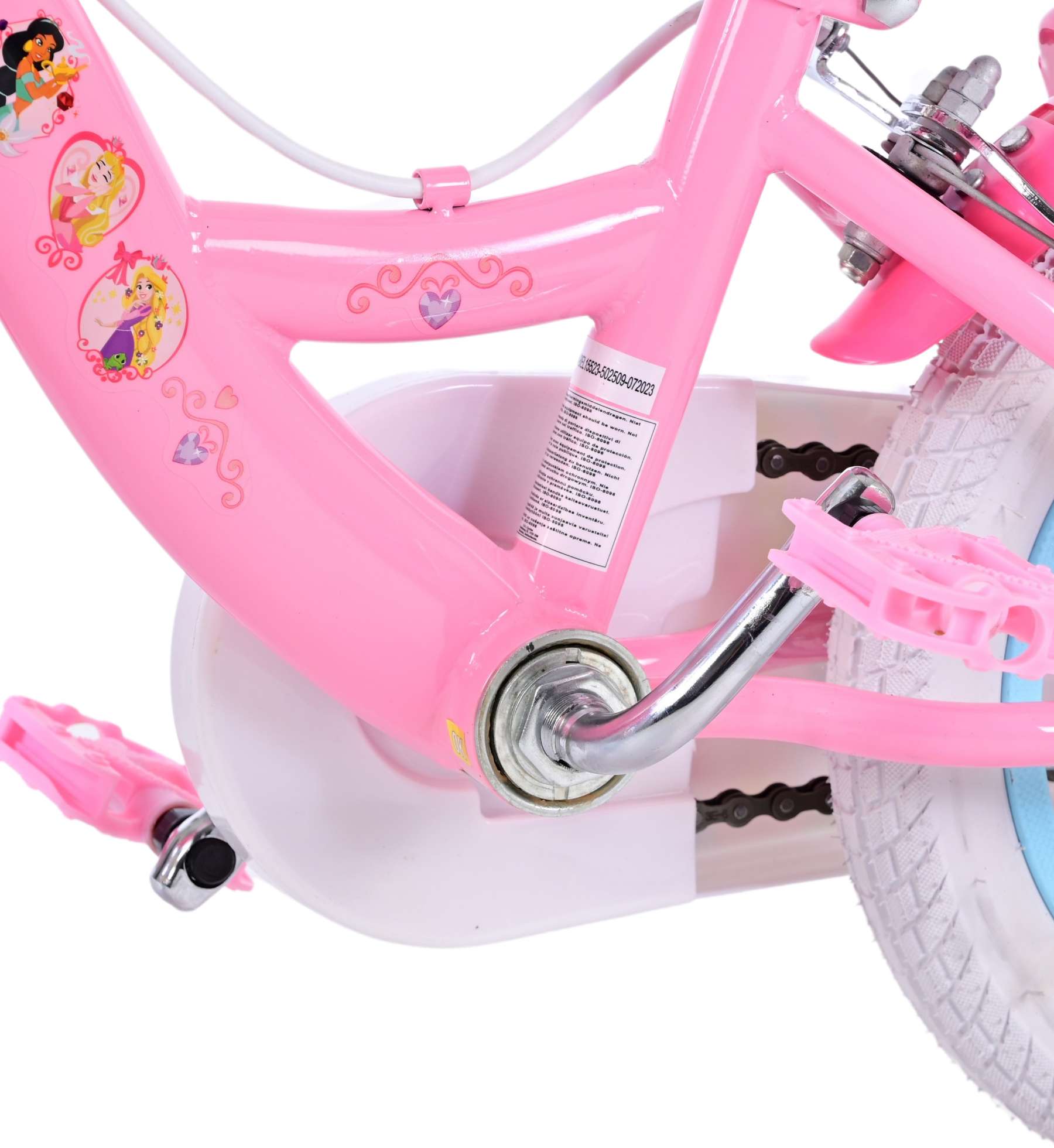 Magic Royals Kinderfiets - Meisjes - 12 inch - Roze - Twee Handremmen 10 Magic Royals Kinderfiets - Meisjes - 12 inch - Roze - Twee Handremmen - Afbeelding 10