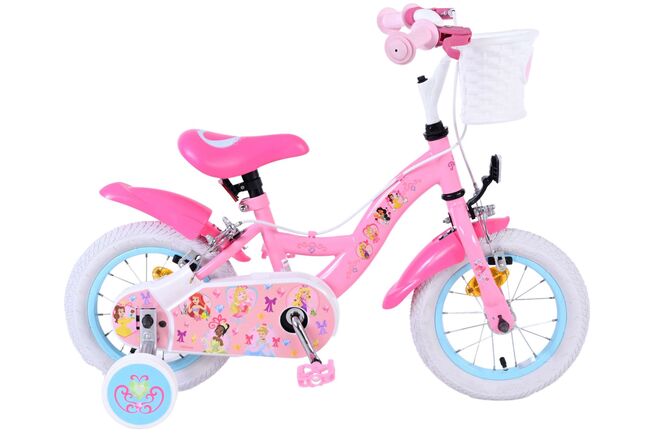 Magic Royals Kinderfiets - Meisjes - 12 inch - Roze - Twee Handremmen 1 Magic Royals Kinderfiets - Meisjes - 12 inch - Roze - Twee Handremmen