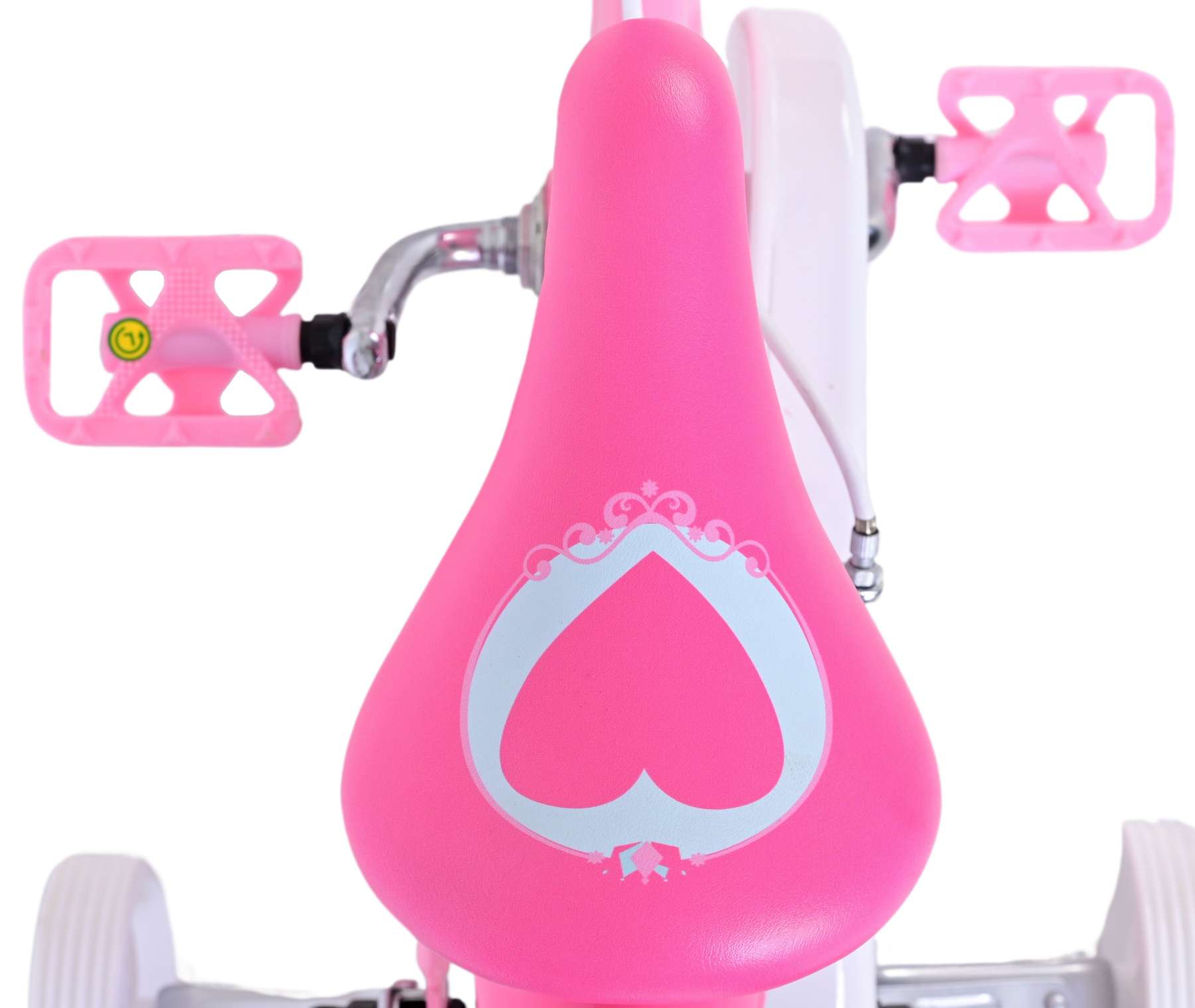 Magic Royals Kinderfiets - Meisjes - 12 inch - Roze - Twee Handremmen 5 Magic Royals Kinderfiets - Meisjes - 12 inch - Roze - Twee Handremmen - Afbeelding 5