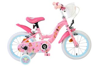 Magic Royals Kinderfiets - Meisjes - 14 inch - Roze - Twee handremmen