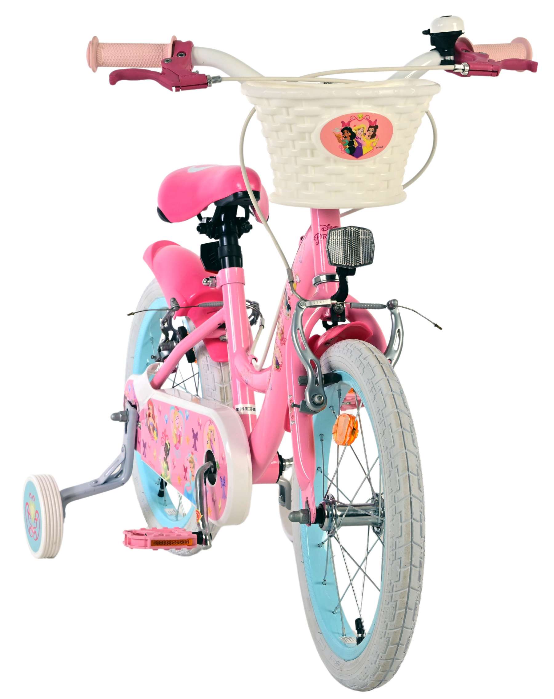 Magic Royals Kinderfiets - Meisjes - 16 inch - Roze - Twee Handremmen 5 Magic Royals Kinderfiets - Meisjes - 16 inch - Roze - Twee Handremmen - Afbeelding 5
