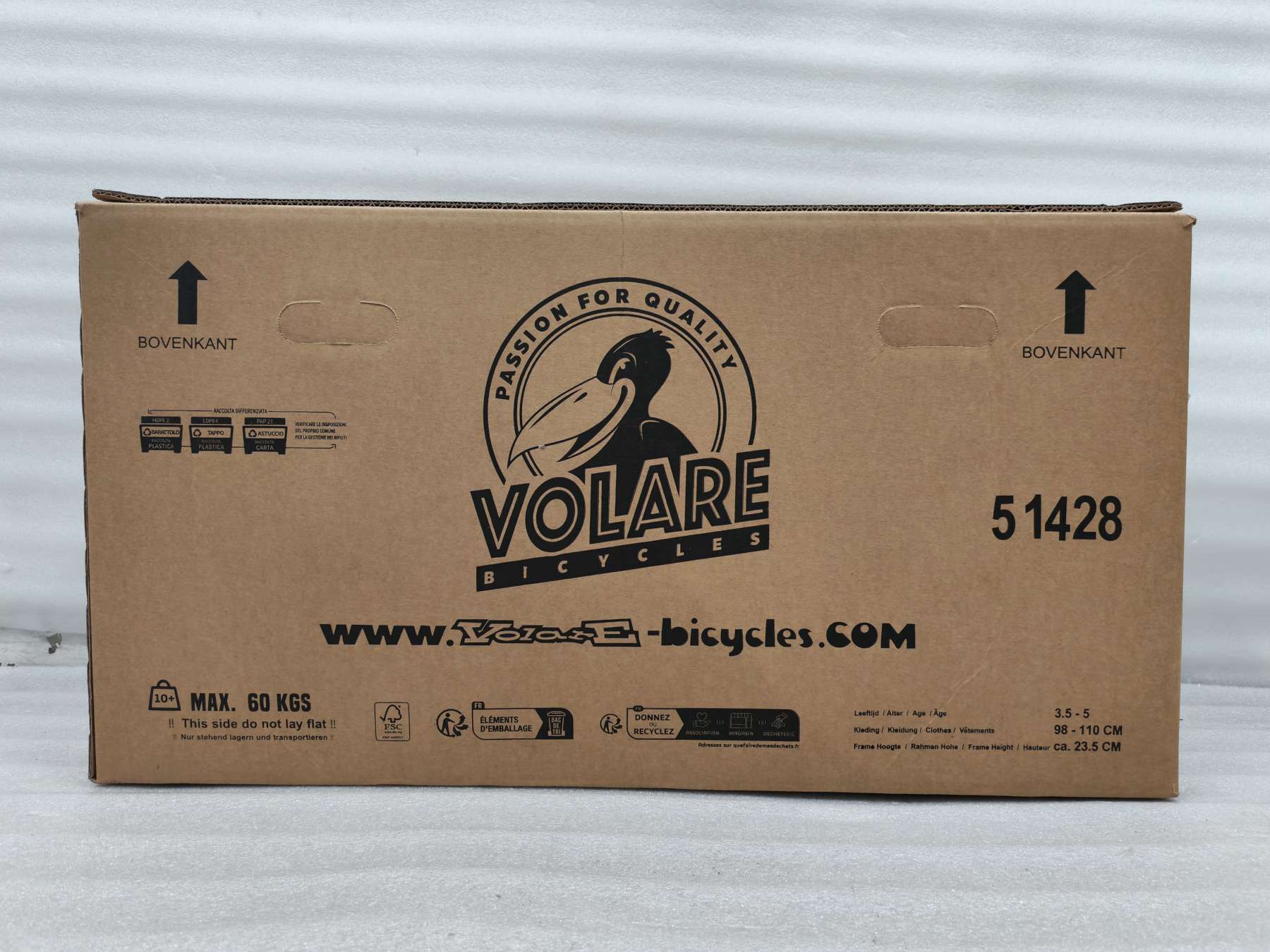 Volare Strike Kinderfiets - Jongens - 14 inch - Groen - Twee handremmen 11 Volare Strike Kinderfiets - Jongens - 14 inch - Groen - Twee handremmen - Afbeelding 11