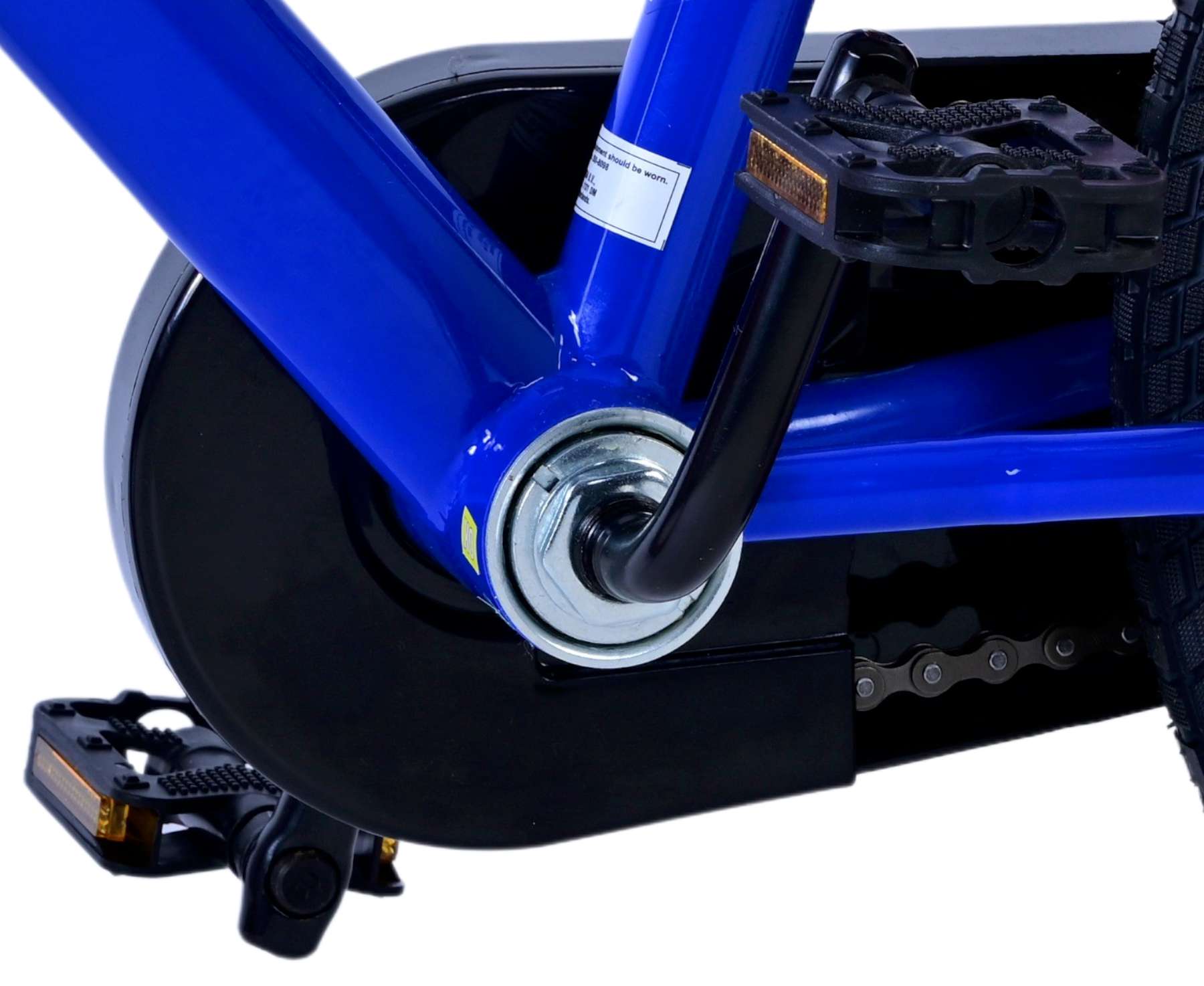 Turbo Crew Kinderfiets - Jongens - 16 inch - Blauw Rood - Twee handremmen 10 Turbo Crew Kinderfiets - Jongens - 16 inch - Blauw Rood - Twee handremmen - Afbeelding 10