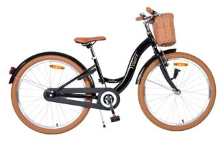 Volare Ashley Kinderfiets - Meisjes - 24 inch - Zwart