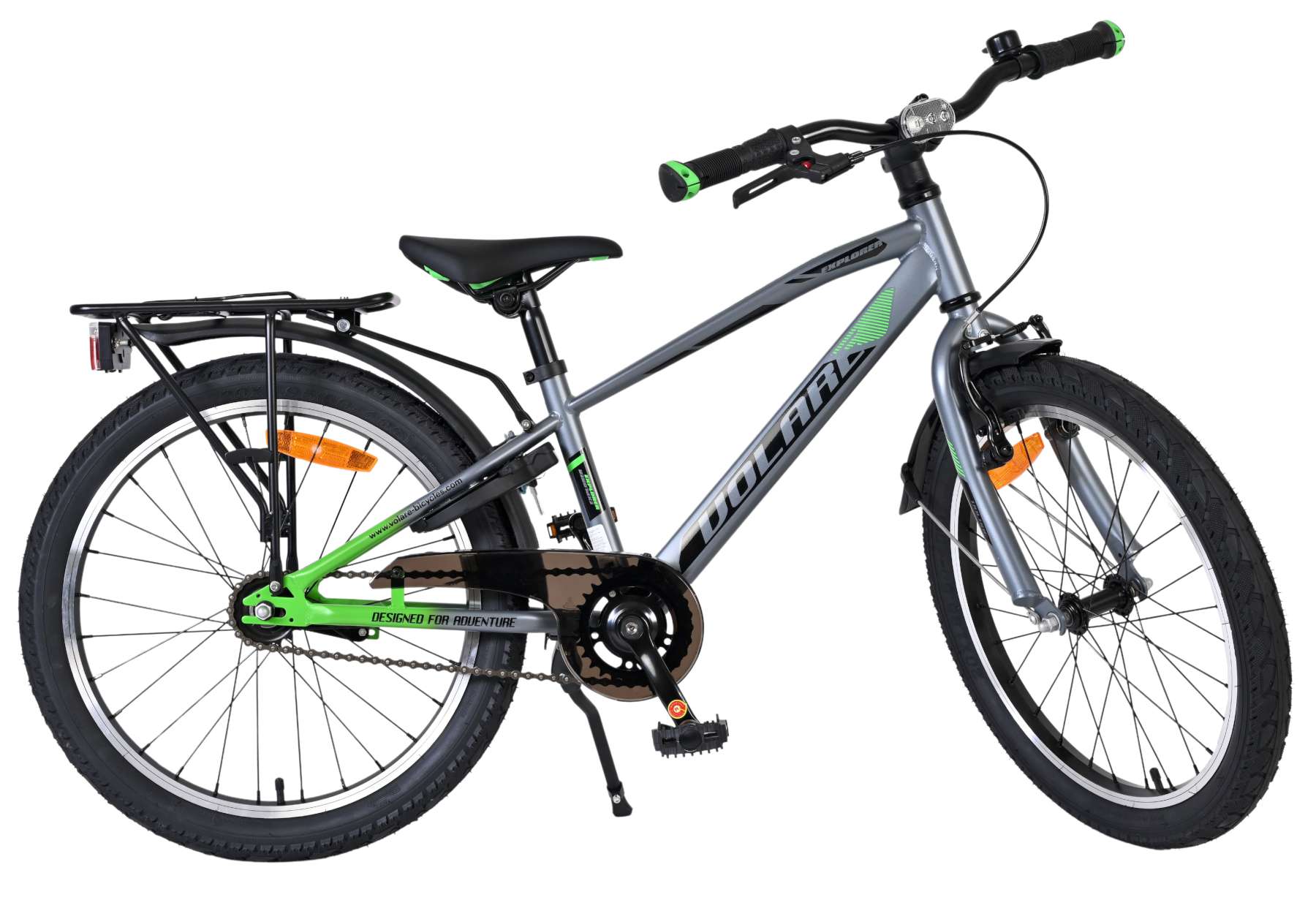 Volare Explorer Kinderfiets - Jongens - 20 inch - Donkergrijs 10 Volare Explorer Kinderfiets - Jongens - 20 inch - Donkergrijs - Afbeelding 10