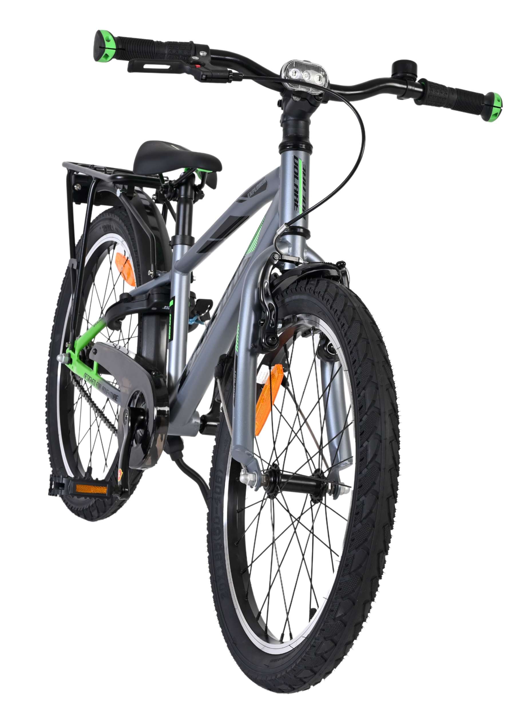 Volare Explorer Kinderfiets - Jongens - 20 inch - Donkergrijs 5 Volare Explorer Kinderfiets - Jongens - 20 inch - Donkergrijs - Afbeelding 5