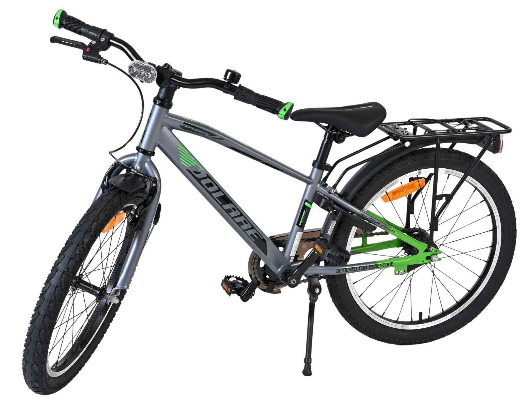 Volare Explorer Kinderfiets - Jongens - 20 inch - Donkergrijs 8 Volare Explorer Kinderfiets - Jongens - 20 inch - Donkergrijs - Afbeelding 8