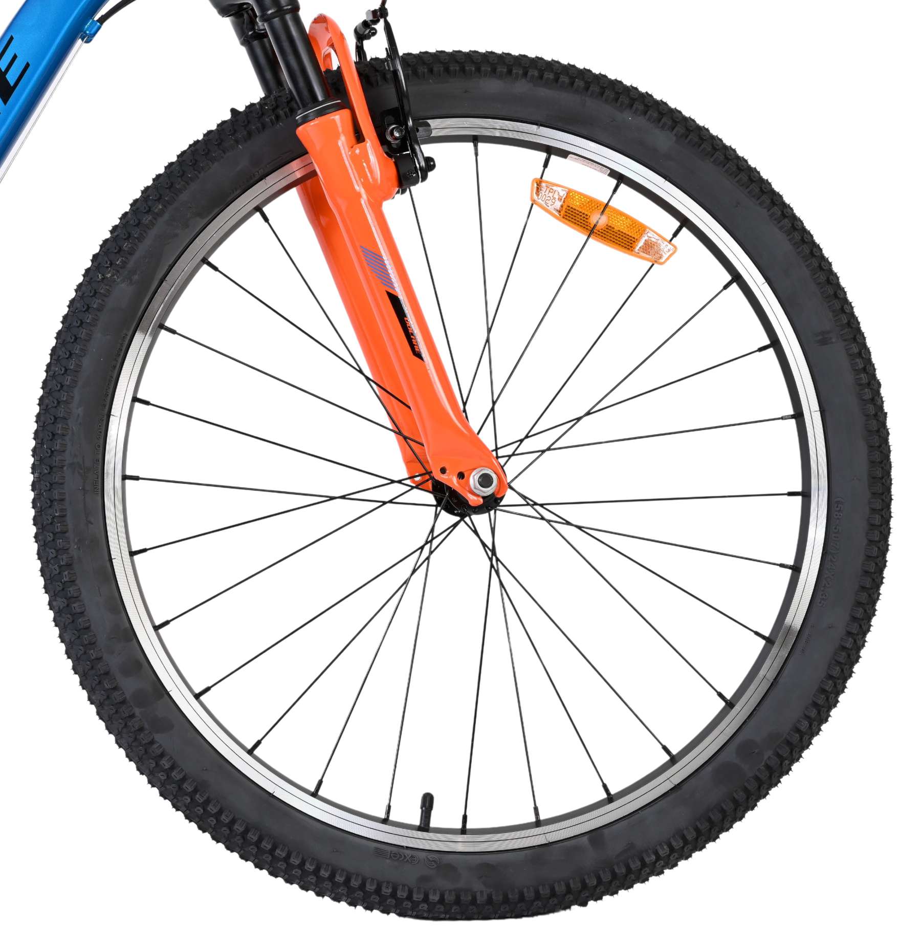 Volare Boost Kinderfiets - 24 inch - Blauw Oranje - 21 versnellingen 3 Volare Boost Kinderfiets - 24 inch - Blauw Oranje - 21 versnellingen - Afbeelding 3