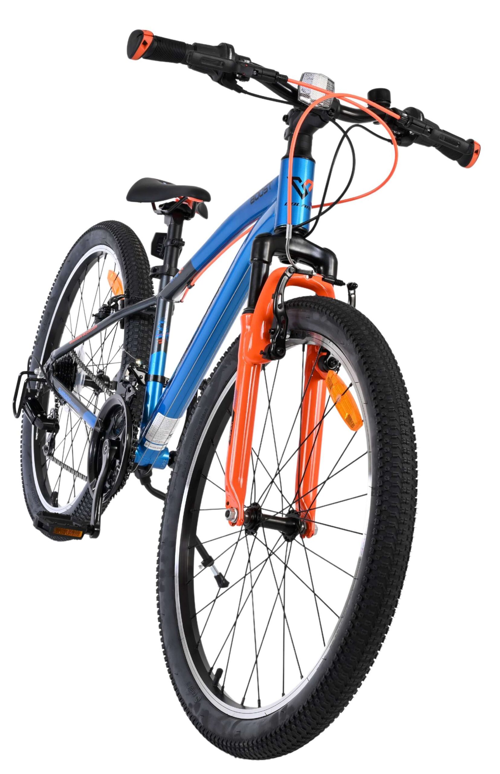 Volare Boost Kinderfiets - 24 inch - Blauw Oranje - 21 versnellingen 7 Volare Boost Kinderfiets - 24 inch - Blauw Oranje - 21 versnellingen - Afbeelding 7