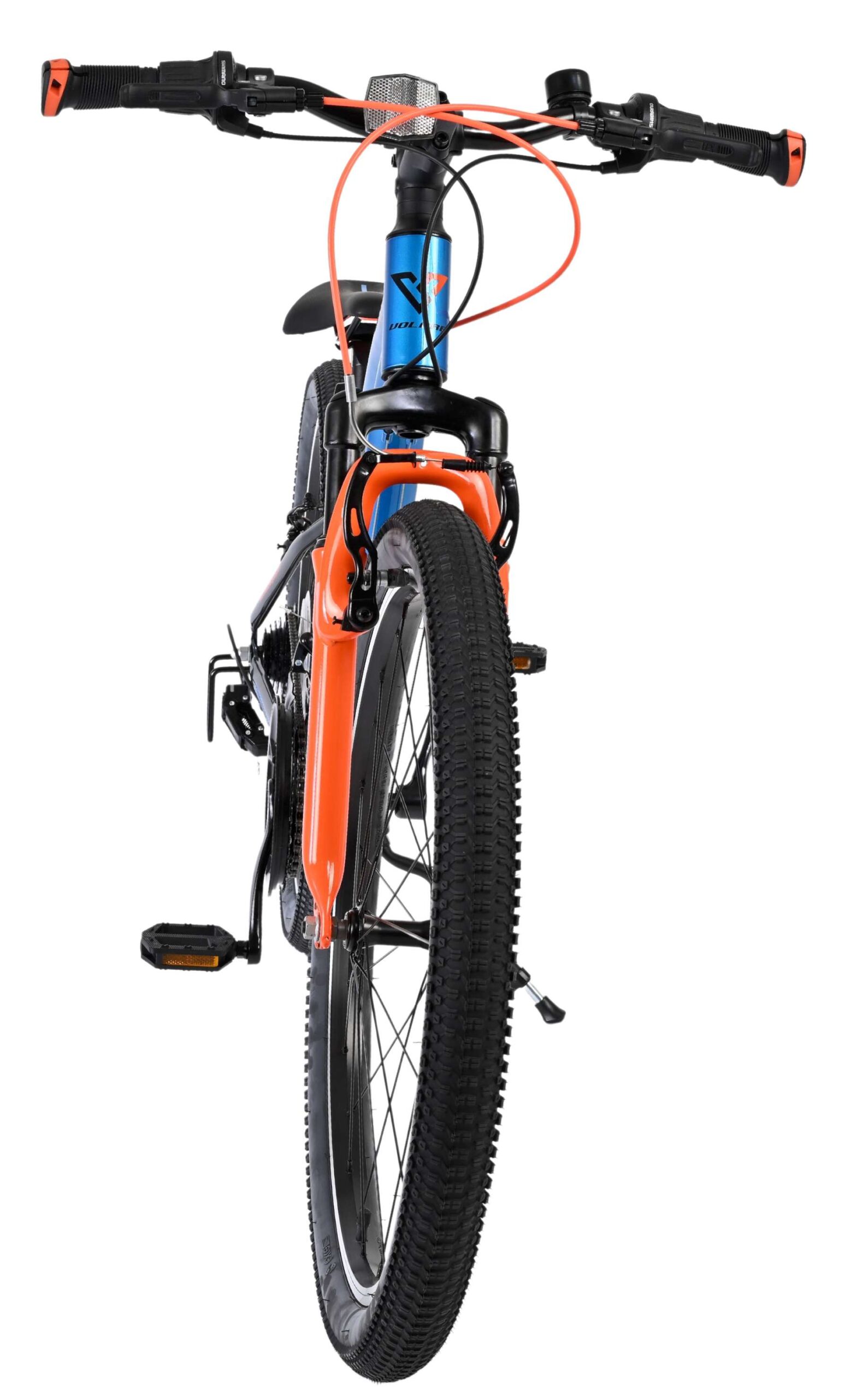 Volare Boost Kinderfiets - 24 inch - Blauw Oranje - 21 versnellingen 8 Volare Boost Kinderfiets - 24 inch - Blauw Oranje - 21 versnellingen - Afbeelding 8