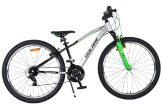 Volare Boost Kinderfiets - 26 inch - Zilver Groen - 21 versnellingen