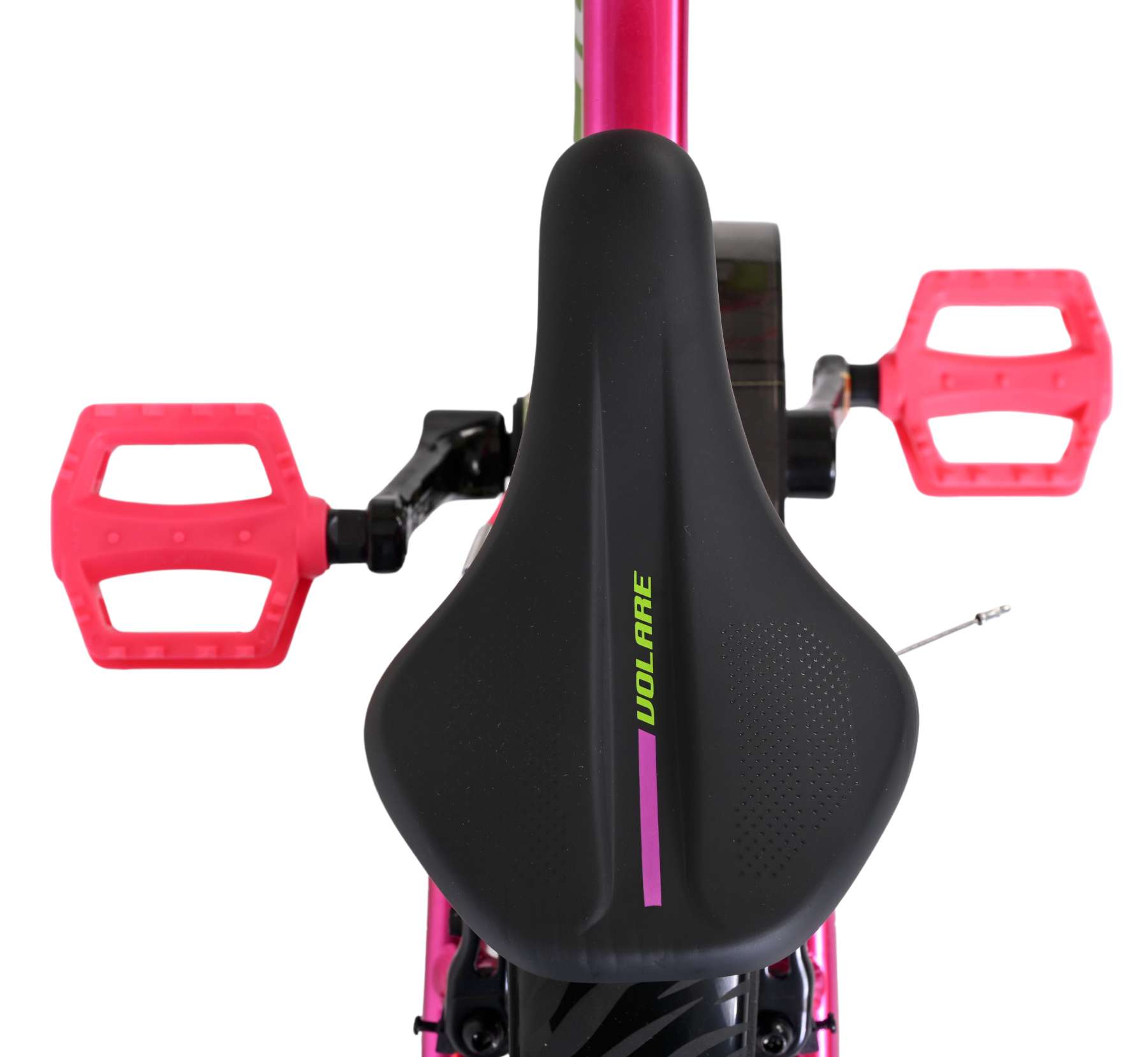 Volare Chrome Kinderfiets - Meisjes - 16 inch - Roze Groen - Twee Handremmen - Afbeelding 4