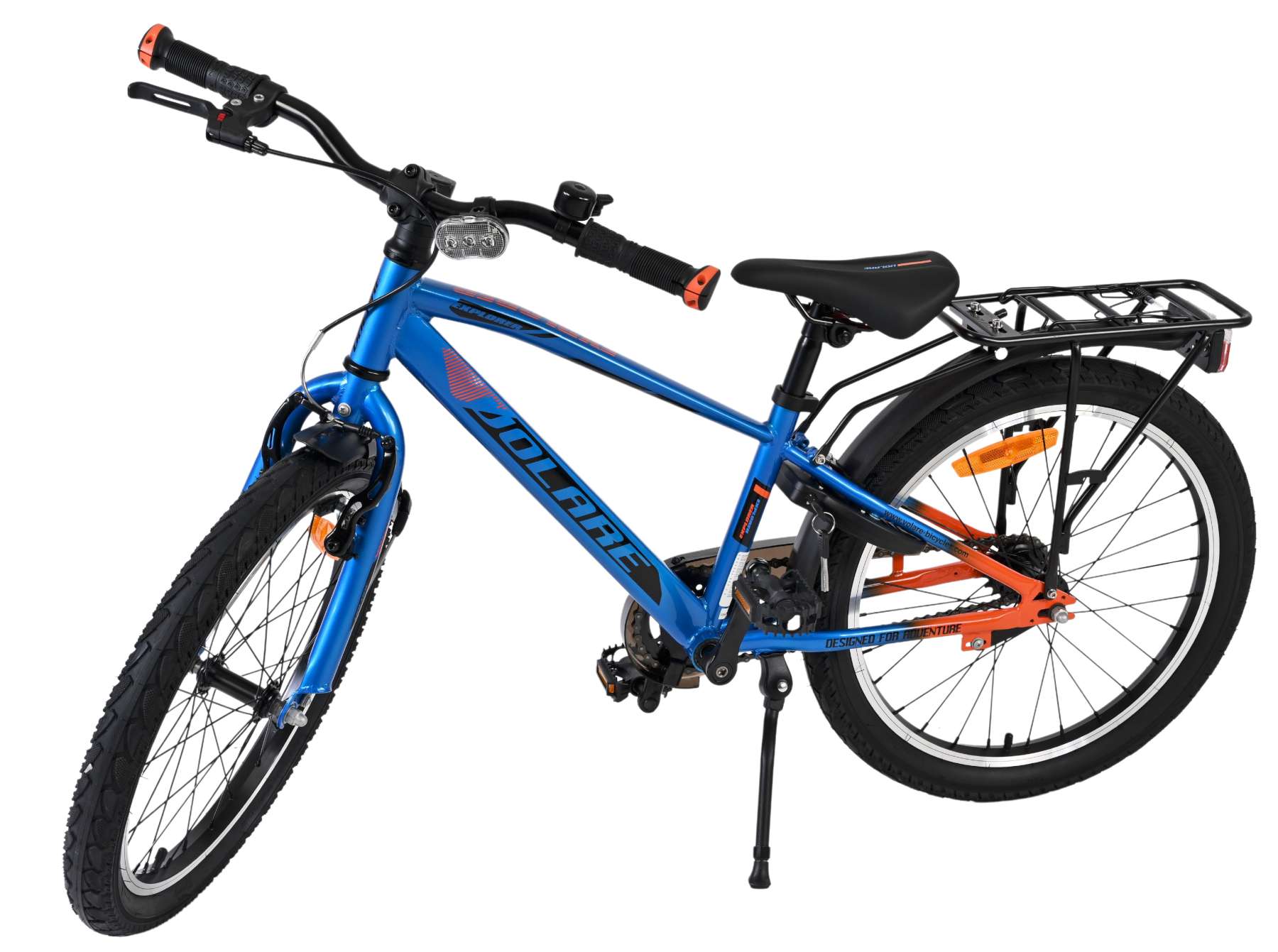 Volare Explorer Kinderfiets - Jongens - 20 inch - Blauw Oranje 8 Volare Explorer Kinderfiets - Jongens - 20 inch - Blauw Oranje - Afbeelding 8