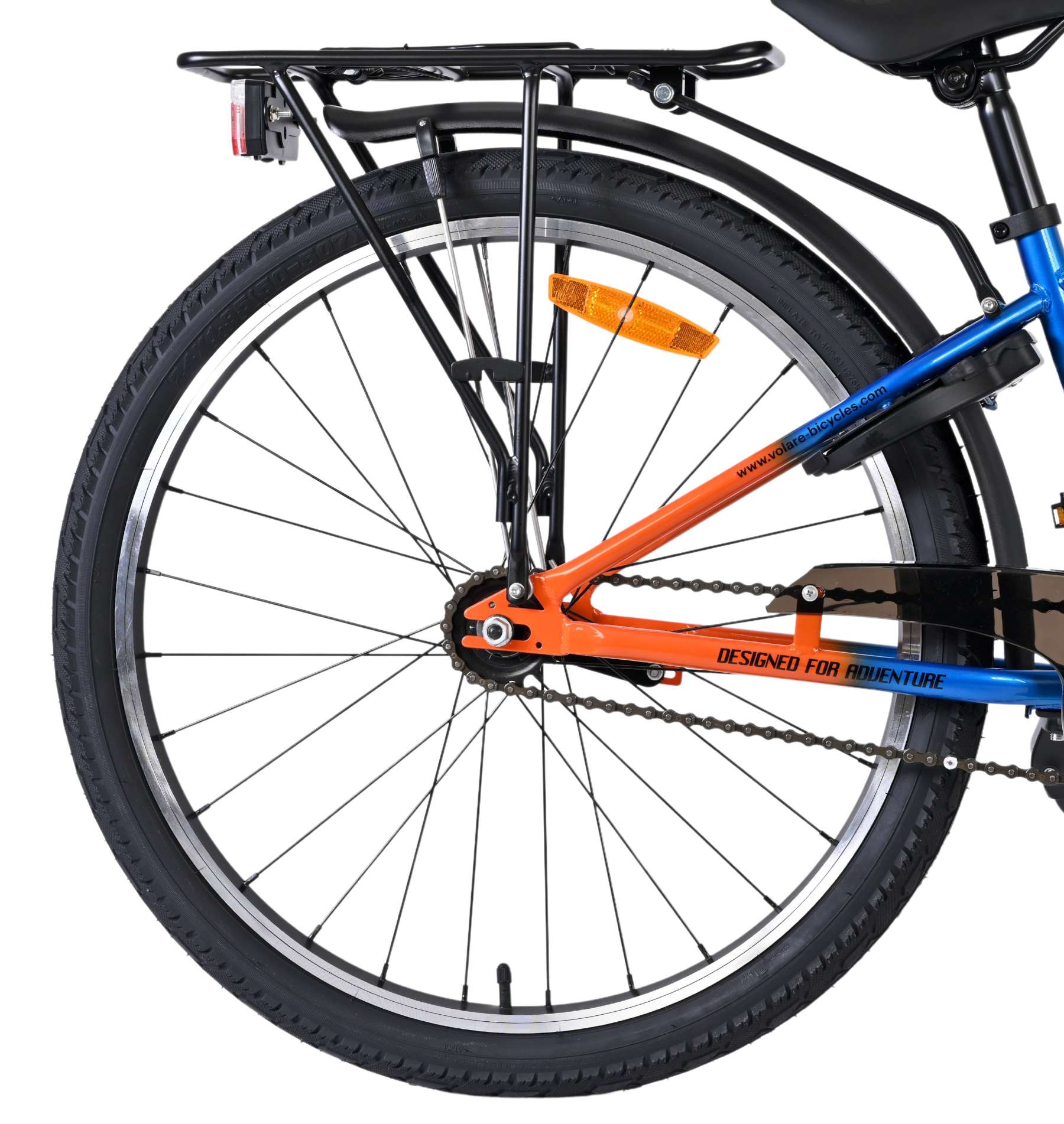 Volare Explorer Kinderfiets - Jongens - 24 inch - Blauw 2 Volare Explorer Kinderfiets - Jongens - 24 inch - Blauw - Afbeelding 2