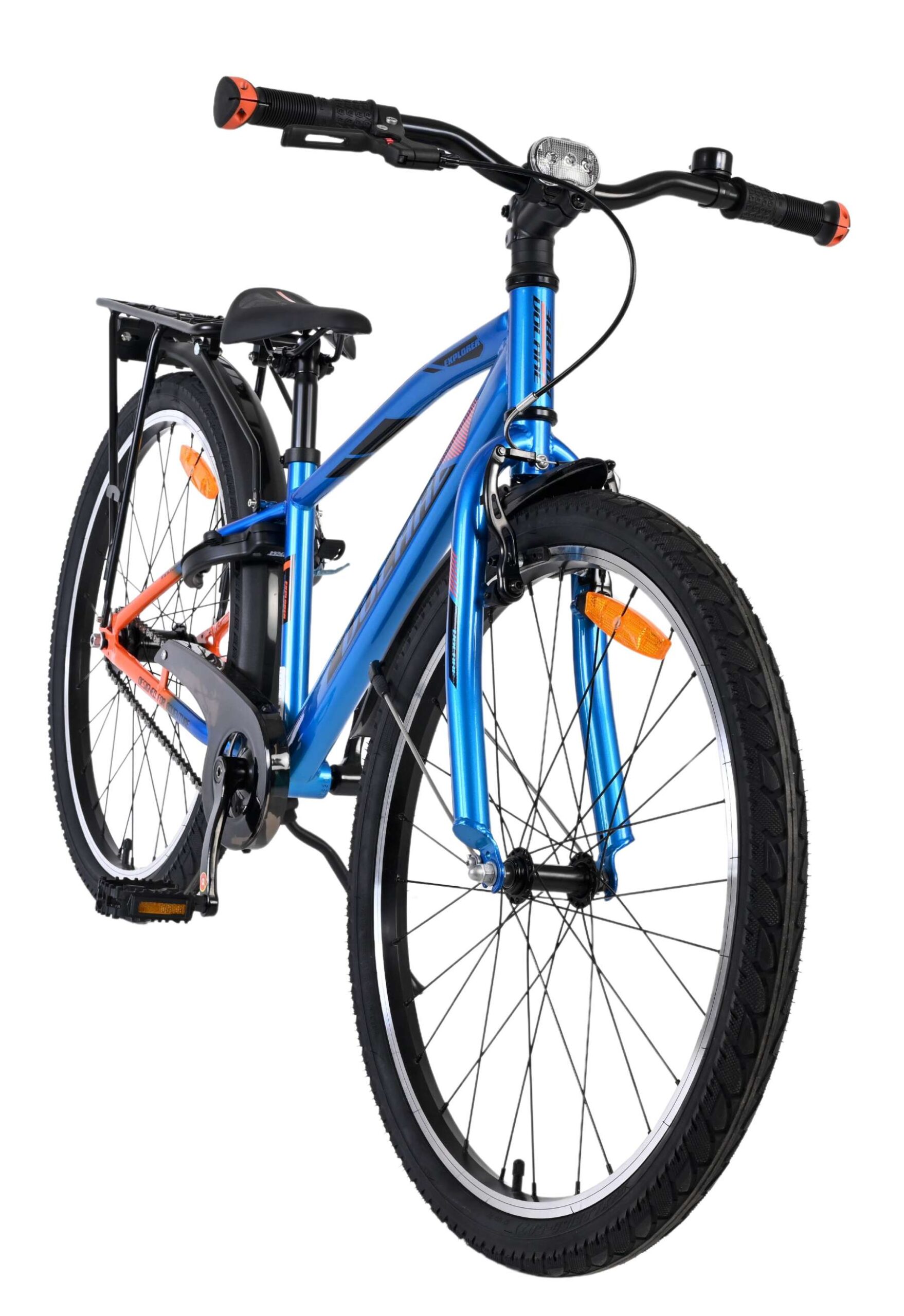Volare Explorer Kinderfiets - Jongens - 24 inch - Blauw 5 Volare Explorer Kinderfiets - Jongens - 24 inch - Blauw - Afbeelding 5