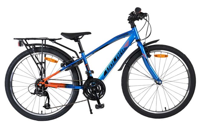 Volare Explorer Kinderfiets - Jongens - 24 inch - Blauw - 18 versnellingen - Twee handremmen 1 Volare Explorer Kinderfiets - Jongens - 24 inch - Blauw - 18 versnellingen - Twee handremmen