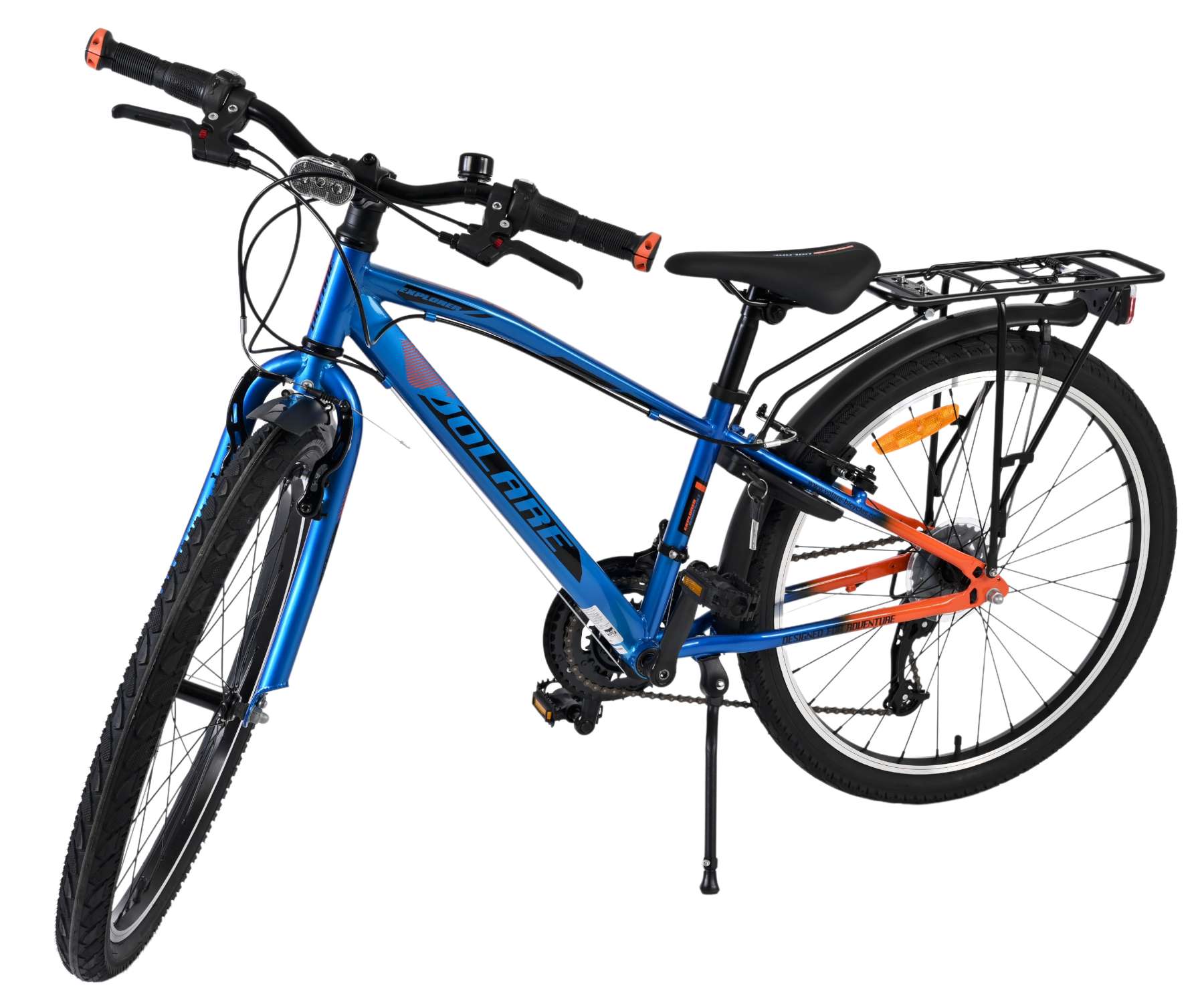 Volare Explorer Kinderfiets - Jongens - 24 inch - Blauw - 18 versnellingen - Twee handremmen 10 Volare Explorer Kinderfiets - Jongens - 24 inch - Blauw - 18 versnellingen - Twee handremmen - Afbeelding 10