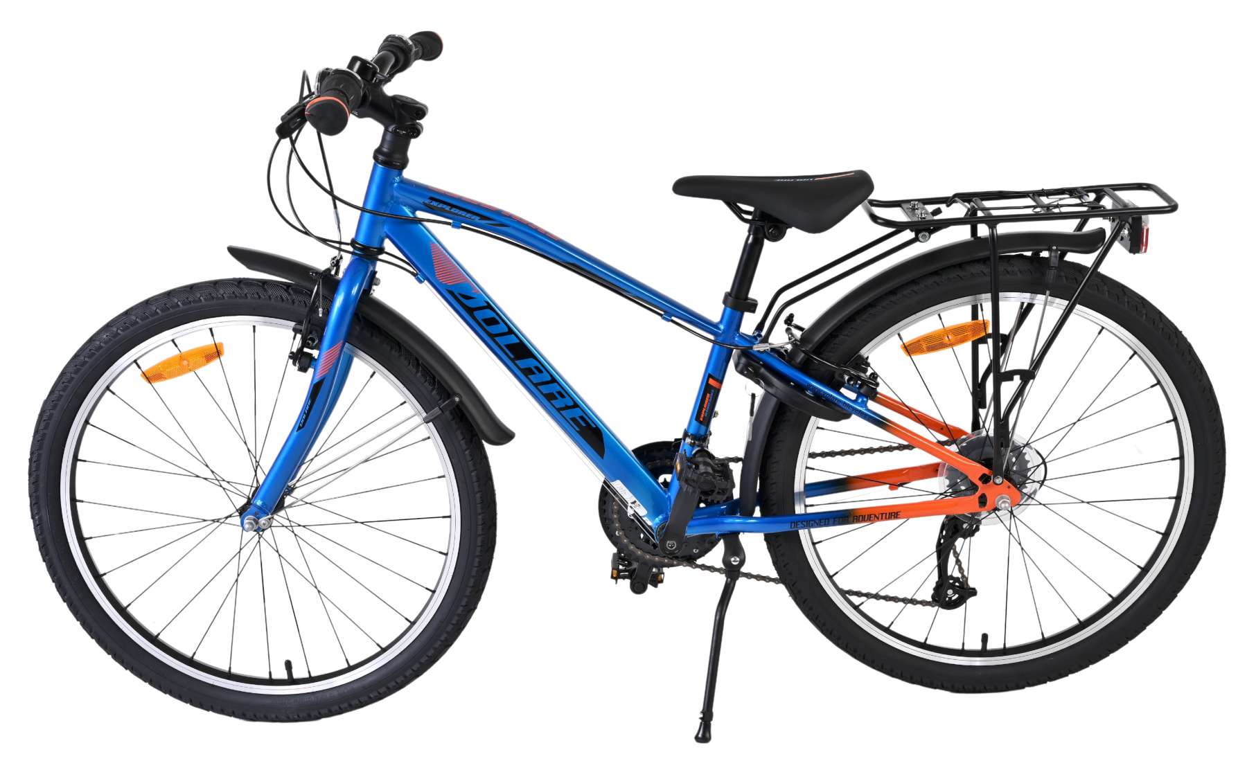Volare Explorer Kinderfiets - Jongens - 24 inch - Blauw - 18 versnellingen - Twee handremmen 9 Volare Explorer Kinderfiets - Jongens - 24 inch - Blauw - 18 versnellingen - Twee handremmen - Afbeelding 9