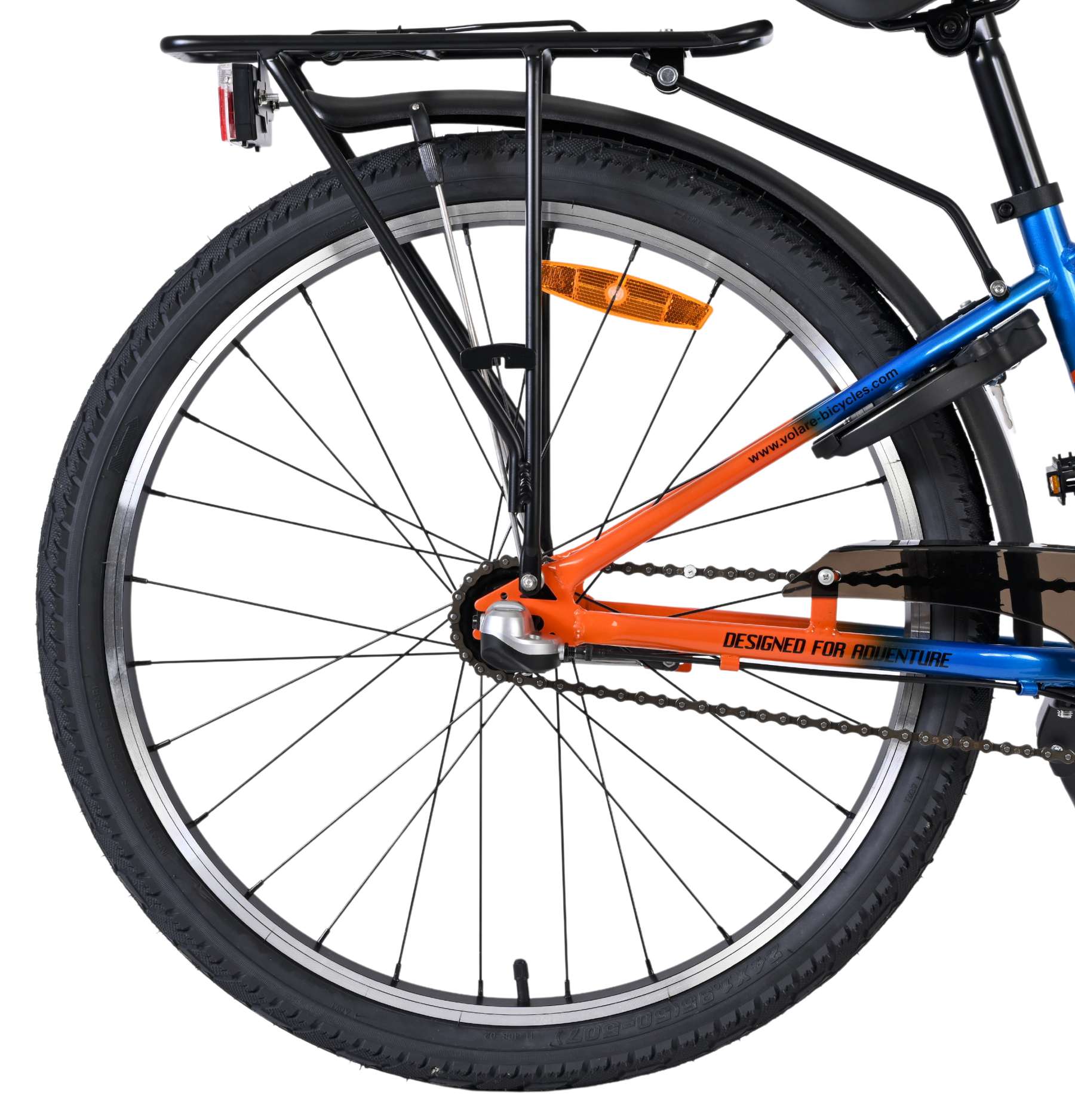 Volare Explorer Kinderfiets - Jongens - 24 inch - Blauw - Shimano Nexus 3 2 Volare Explorer Kinderfiets - Jongens - 24 inch - Blauw - Shimano Nexus 3 - Afbeelding 2