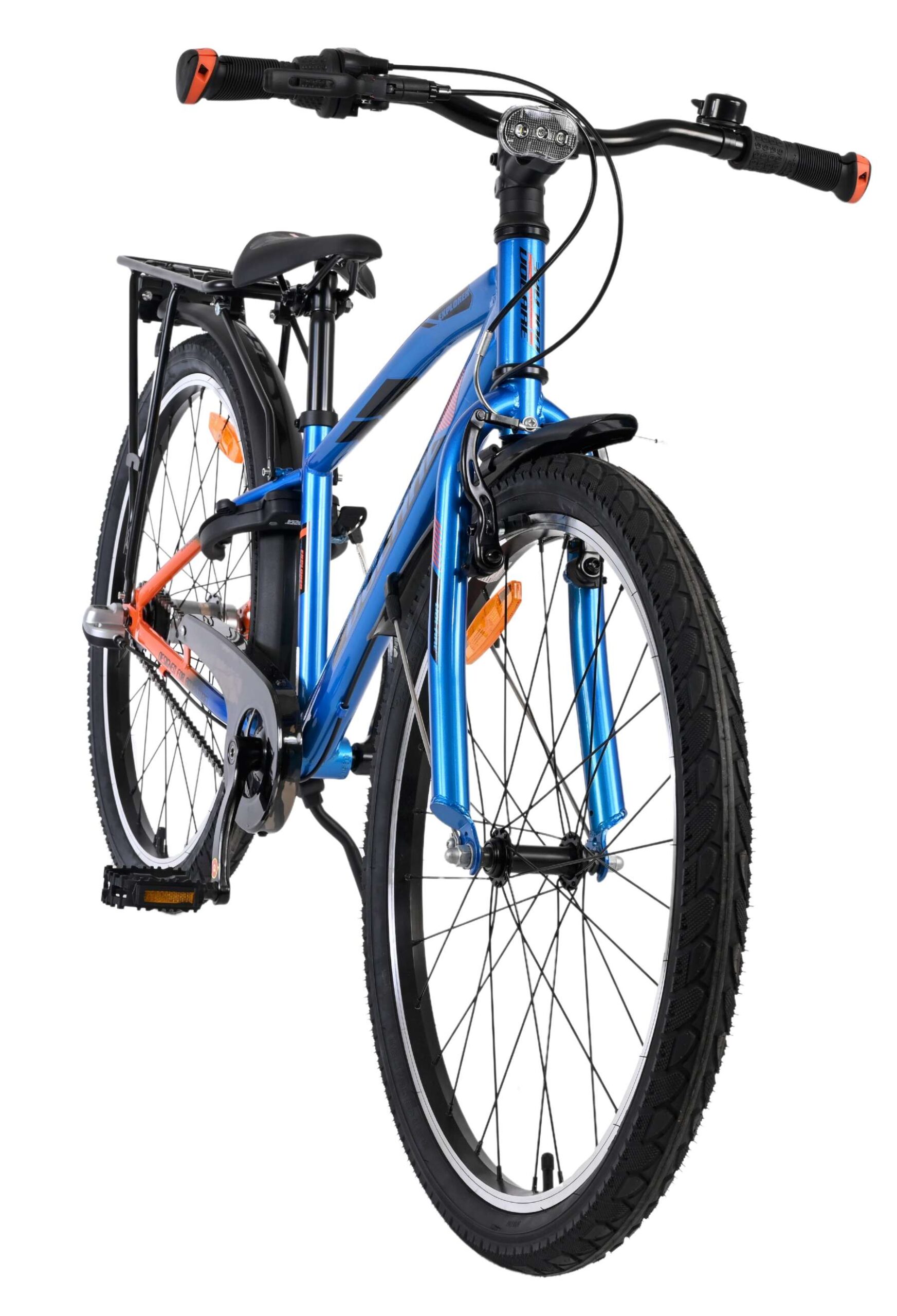 Volare Explorer Kinderfiets - Jongens - 24 inch - Blauw - Shimano Nexus 3 6 Volare Explorer Kinderfiets - Jongens - 24 inch - Blauw - Shimano Nexus 3 - Afbeelding 6