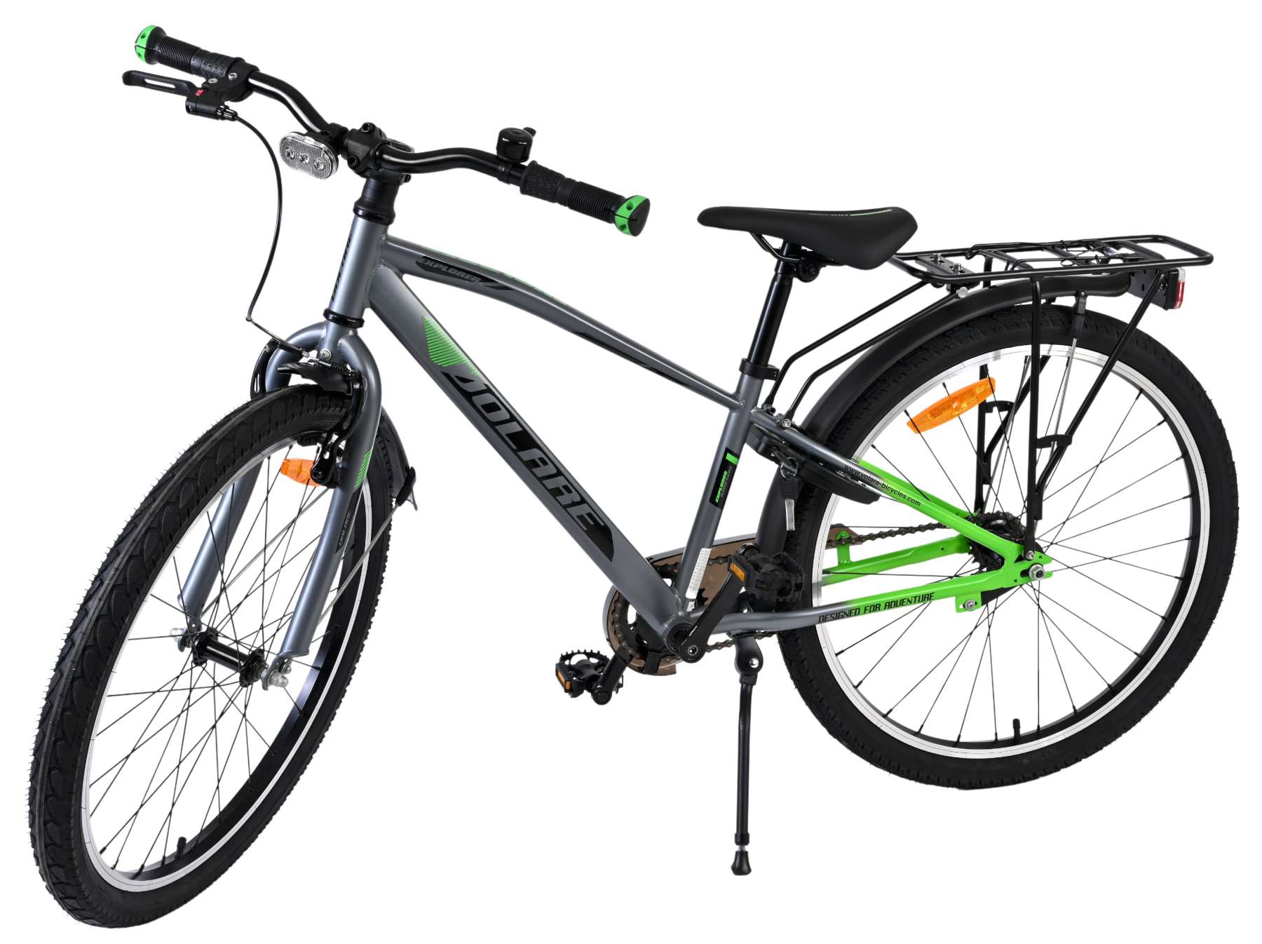 Volare Explorer Kinderfiets - Jongens - 24 inch - Donkergrijs 8 Volare Explorer Kinderfiets - Jongens - 24 inch - Donkergrijs - Afbeelding 8