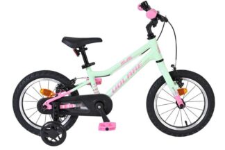 Volare Milano Kinderfiets - Meisjes - 14 inch - Mintgroen - Twee handremmen