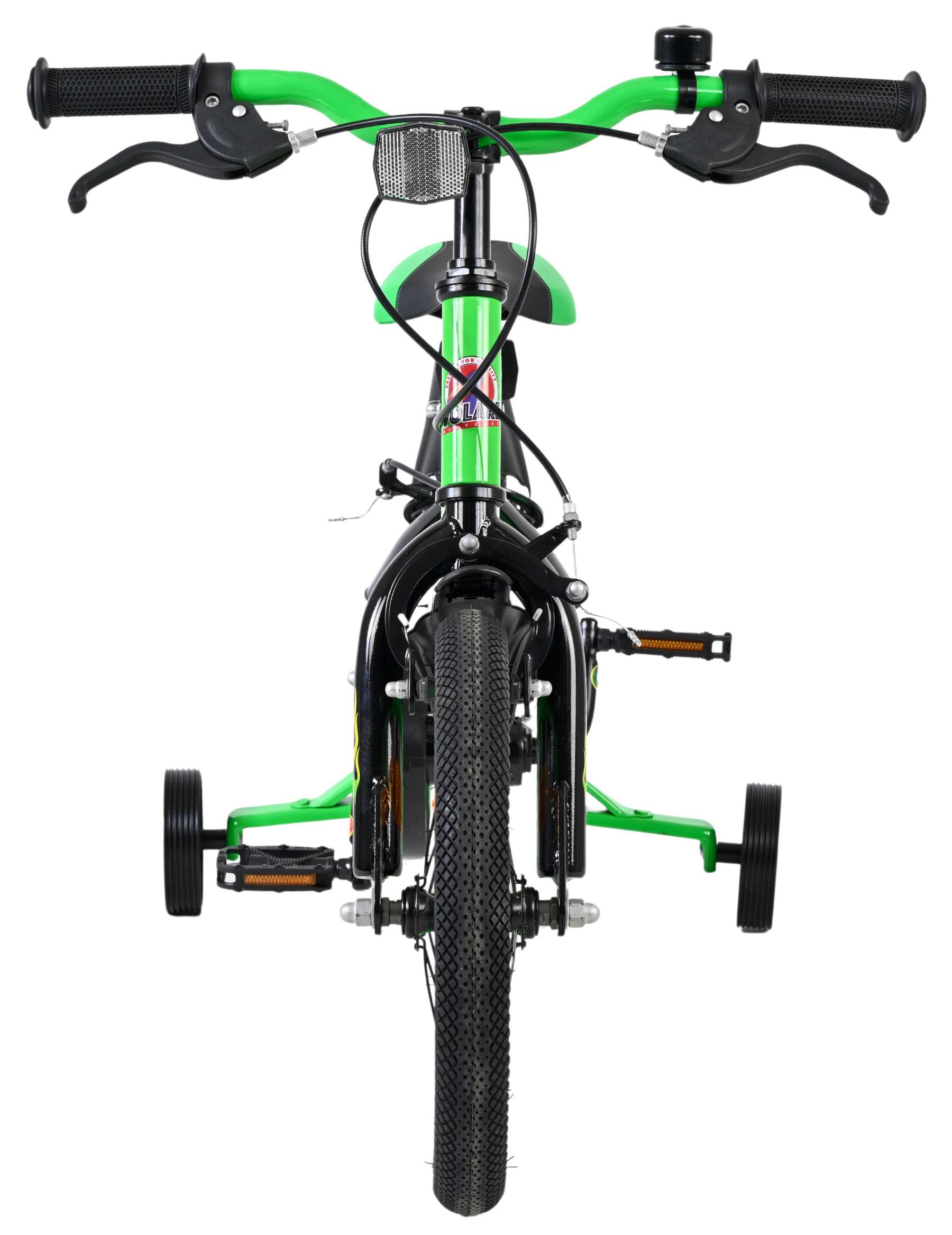 Volare Strike Kinderfiets - Jongens - 14 inch - Groen - Twee handremmen 6 Volare Strike Kinderfiets - Jongens - 14 inch - Groen - Twee handremmen - Afbeelding 6