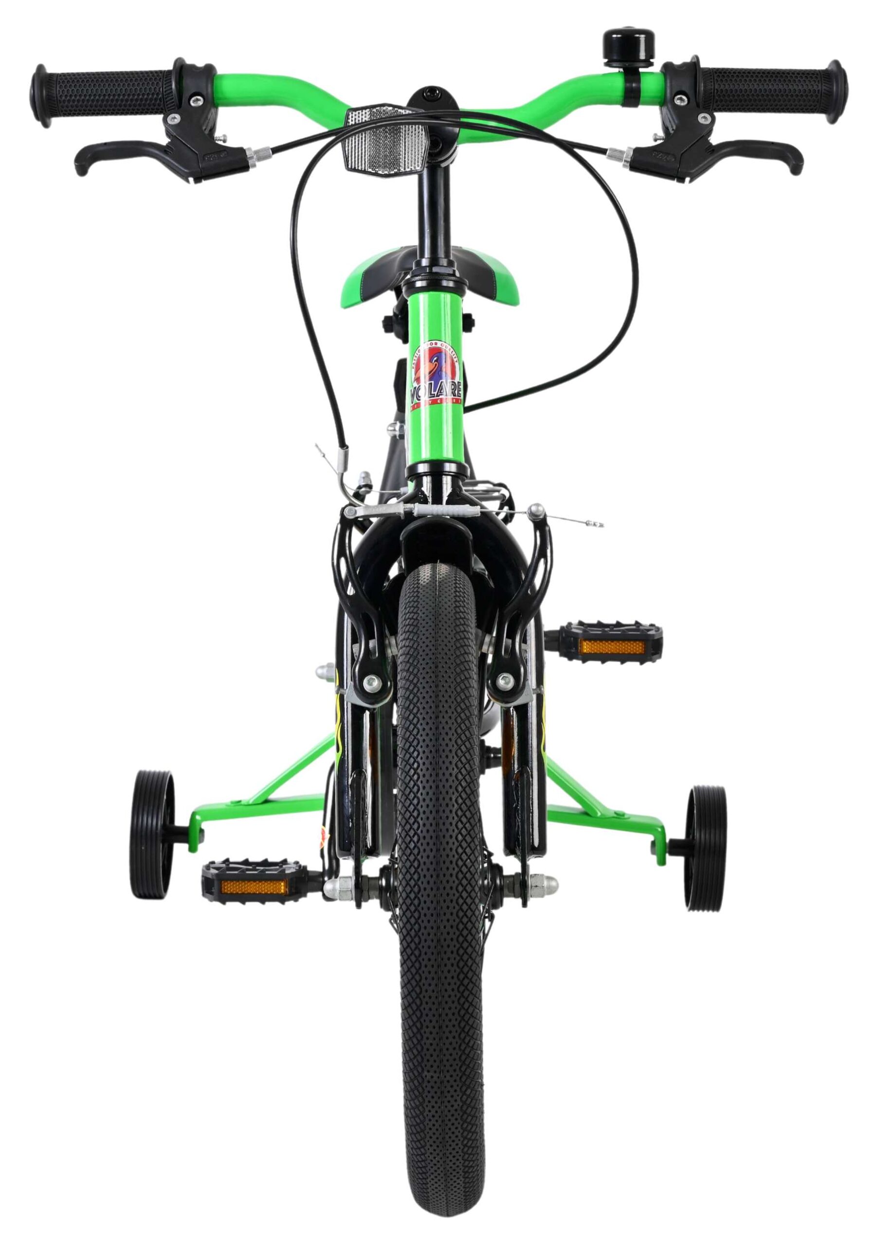 Volare Strike Kinderfiets - Jongens - 16 inch - Groen - Twee Handremmen - Afbeelding 7