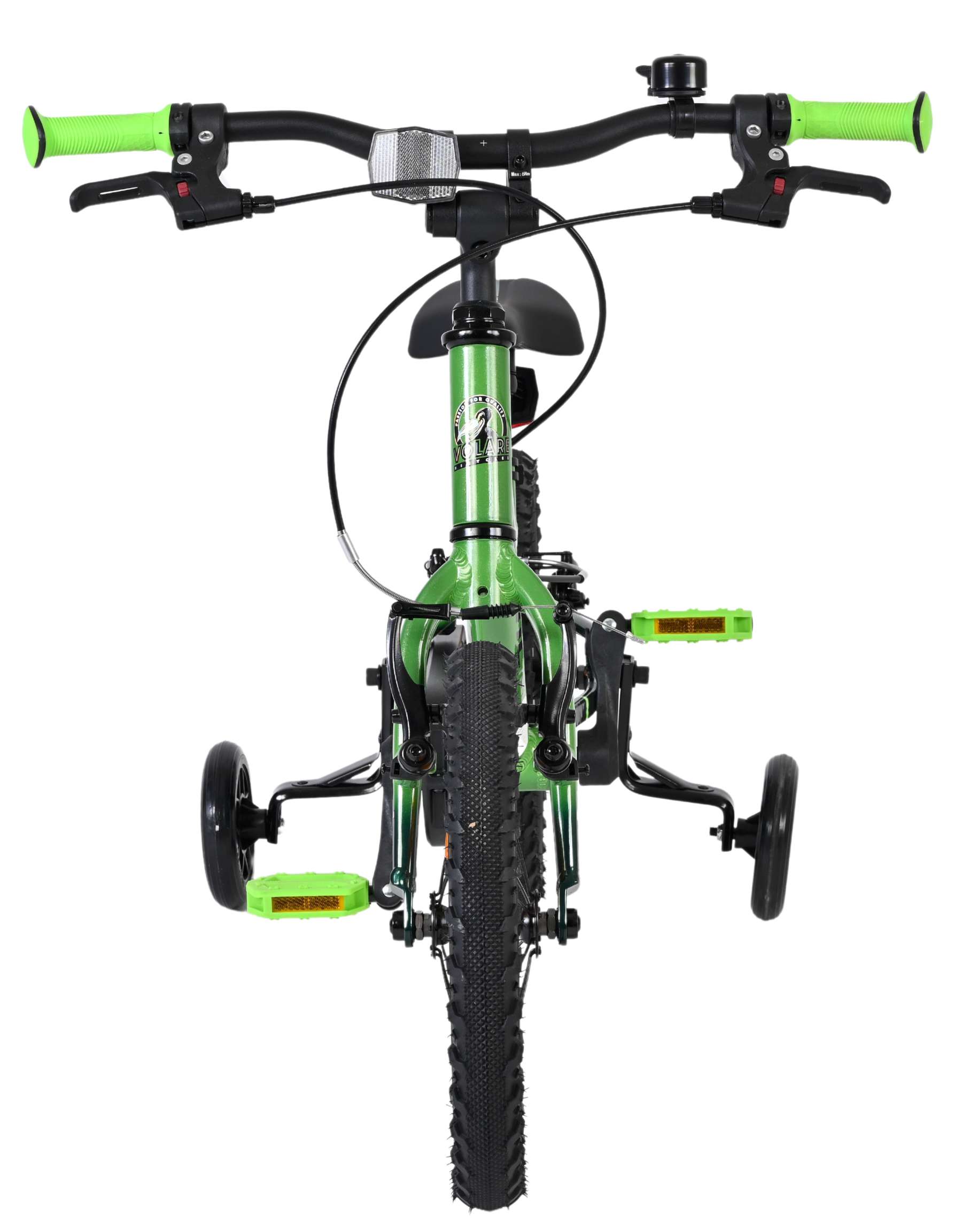 Volare Venom Kinderfiets - Jongens - 14 inch - Groen - Twee handremmen 6 Volare Venom Kinderfiets - Jongens - 14 inch - Groen - Twee handremmen - Afbeelding 6