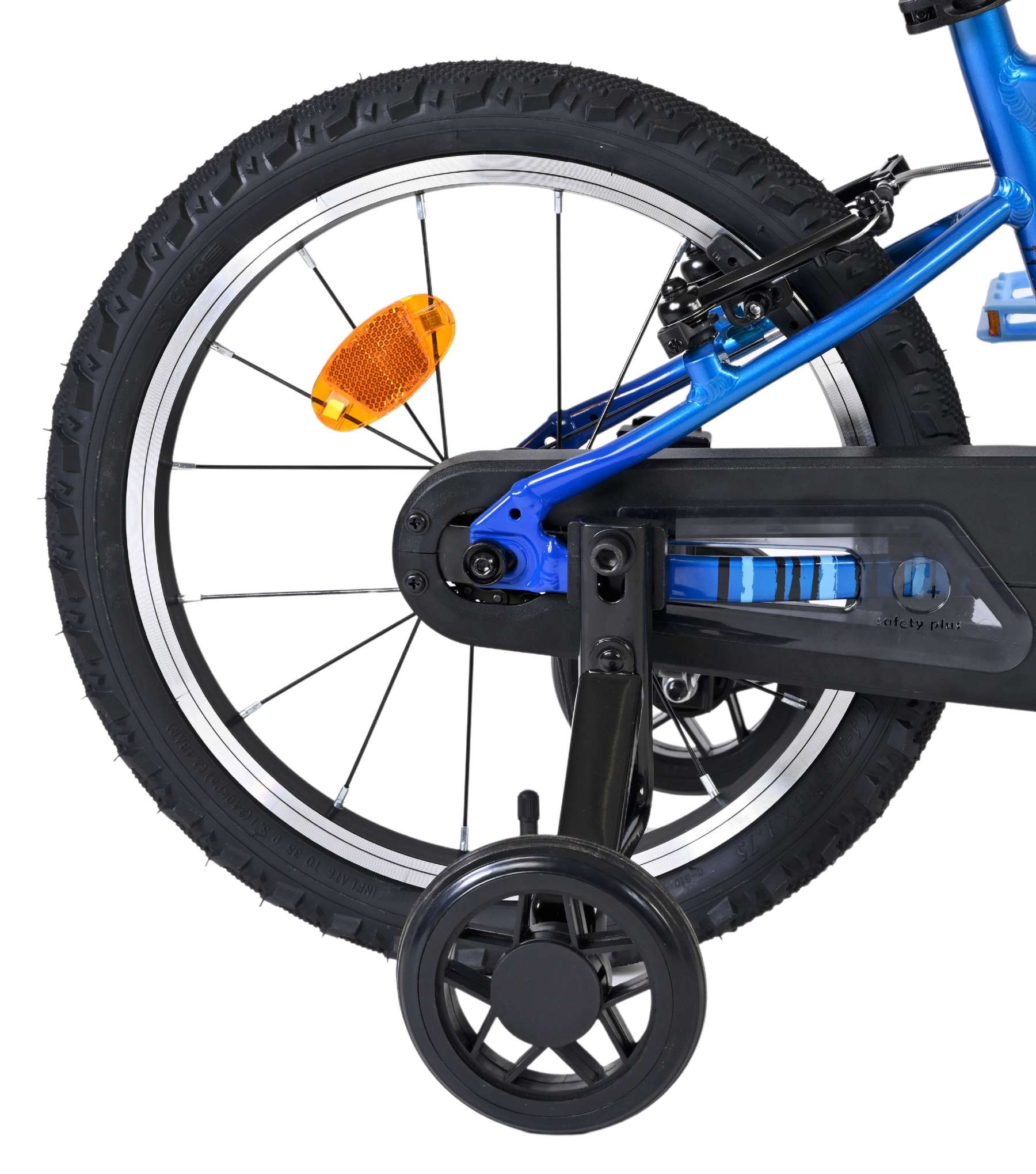 Volare Venom Kinderfiets - Jongens - 16 inch - Blauw - Twee Handremmen 2 Volare Venom Kinderfiets - Jongens - 16 inch - Blauw - Twee Handremmen - Afbeelding 2