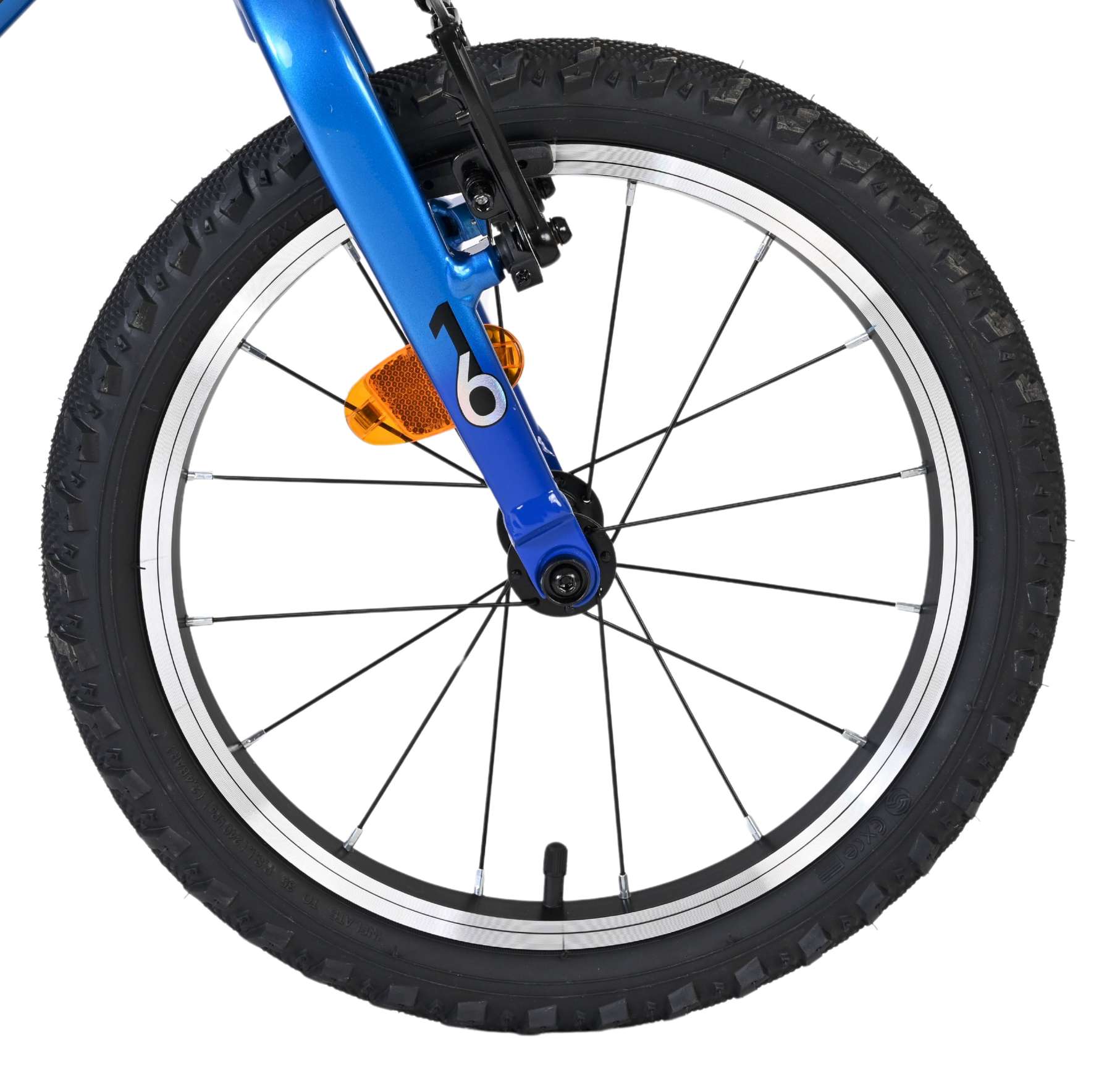 Volare Venom Kinderfiets - Jongens - 16 inch - Blauw - Twee Handremmen 3 Volare Venom Kinderfiets - Jongens - 16 inch - Blauw - Twee Handremmen - Afbeelding 3