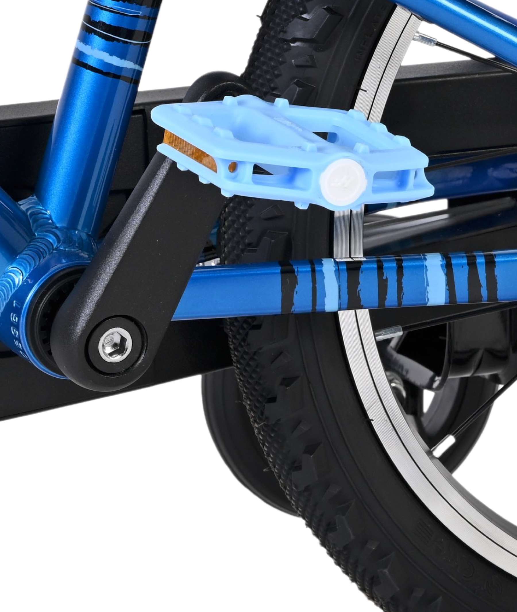 Volare Venom Kinderfiets - Jongens - 16 inch - Blauw - Twee Handremmen 9 Volare Venom Kinderfiets - Jongens - 16 inch - Blauw - Twee Handremmen - Afbeelding 9