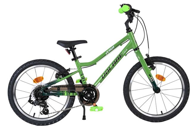 Volare Venom Kinderfiets - Jongens - 18 inch - Groen - 6 versnellingen 1 Volare Venom Kinderfiets - Jongens - 18 inch - Groen - 6 versnellingen