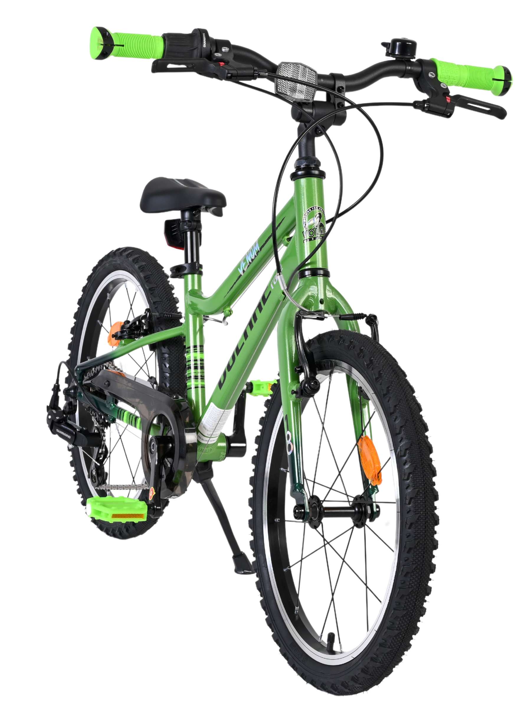 Volare Venom Kinderfiets - Jongens - 18 inch - Groen - 6 versnellingen 6 Volare Venom Kinderfiets - Jongens - 18 inch - Groen - 6 versnellingen - Afbeelding 6