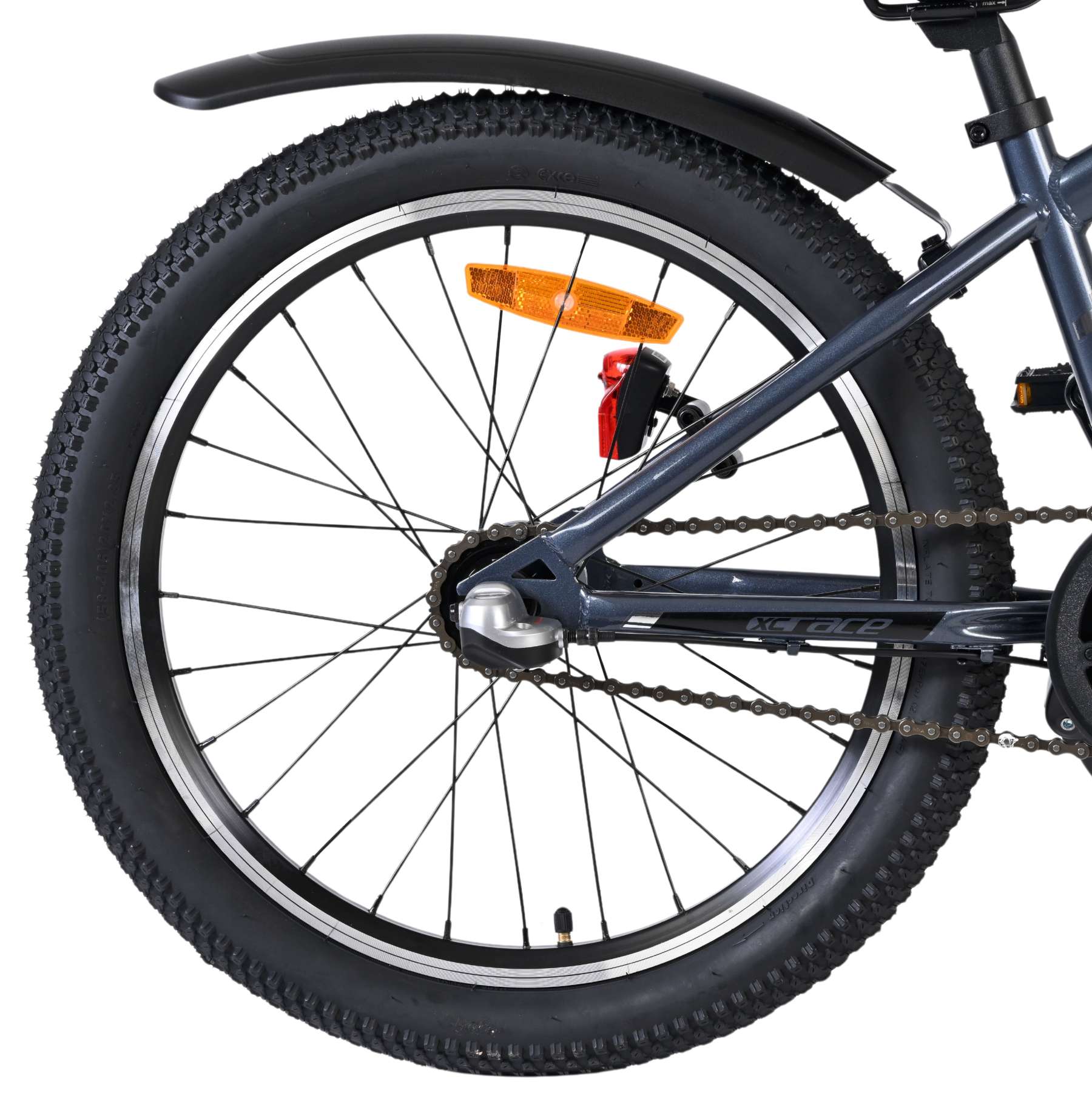 Volare XC Race Kinderfiets - 20 inch - Blauw Grijs - Shimano Nexus 3 2 Volare XC Race Kinderfiets - 20 inch - Blauw Grijs - Shimano Nexus 3 - Afbeelding 2