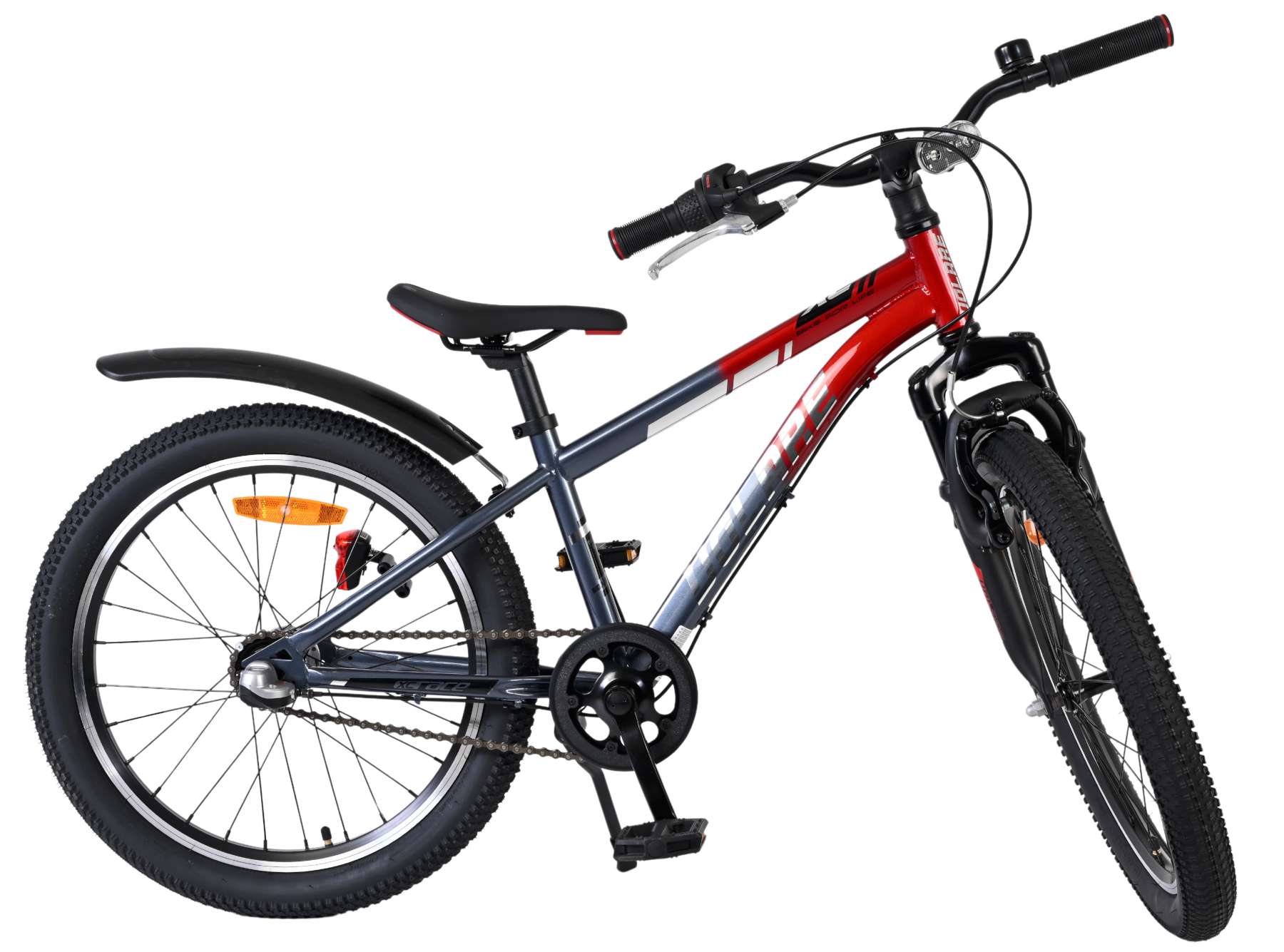 Volare XC Race Kinderfiets - 20 inch - Rood Grijs - Shimano Nexus 3 11 Volare XC Race Kinderfiets - 20 inch - Rood Grijs - Shimano Nexus 3 - Afbeelding 11