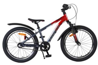 Volare XC Race Kinderfiets - 20 inch - Rood Grijs - Shimano Nexus 3