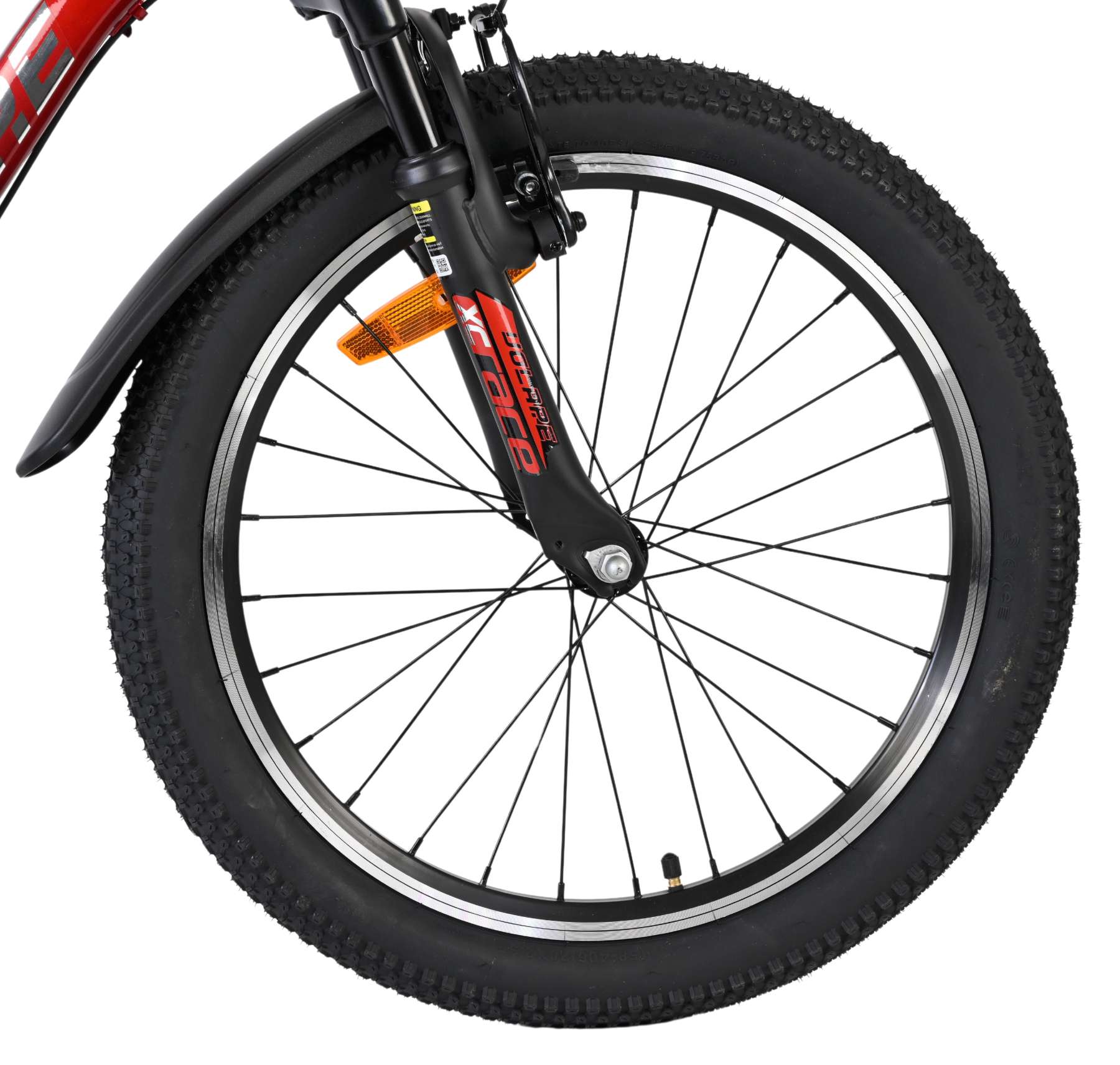 Volare XC Race Kinderfiets - 20 inch - Rood Grijs - Shimano Nexus 3 3 Volare XC Race Kinderfiets - 20 inch - Rood Grijs - Shimano Nexus 3 - Afbeelding 3