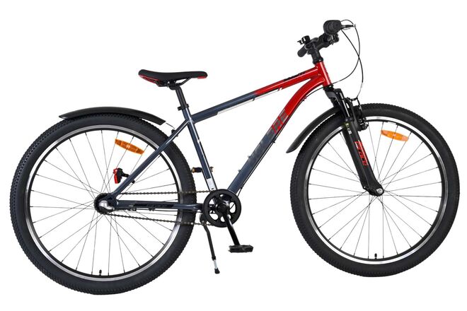 Volare XC Race Kinderfiets - 26 inch - Rood Grijs - Shimano Nexus 3